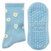 Eggs - Pilates Grip Socks - Peach & Flow
