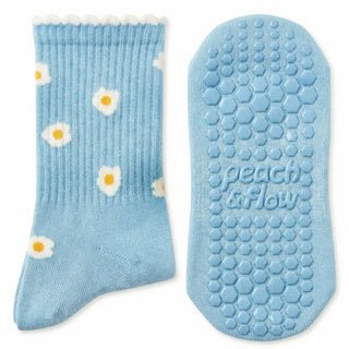 Eggs - Pilates Grip Socks - Peach & Flow