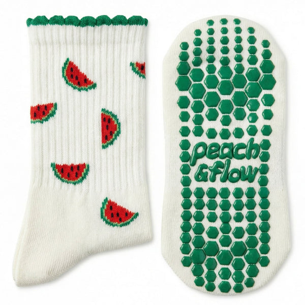 Watermelons - Pilates Grip Socks