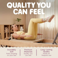 Flowers - Pilates Grip Socks - Peach & Flow