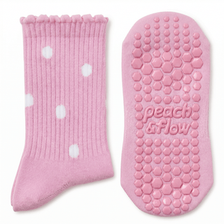 Pink Polkadot - Peach & Flow